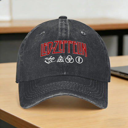 Baseball Cap 2026 Led Zeppelin Summer Y2k Retro Trucker Hat Women Men Custom DIY Hiking Fishing High Quality Snapback Cap