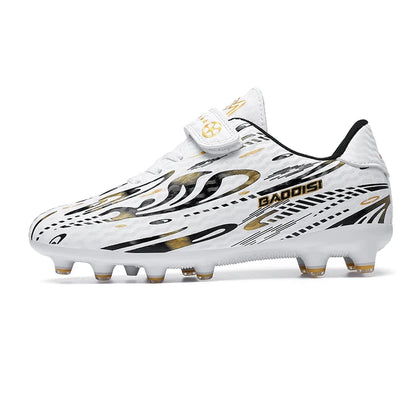 Chaussures de Football professionnelles pour enfants, bottes de terrain de Football d'intérieur pour hommes, chaussures de Football originales TF/AG, crampons de société, entraînement sur gazon rapide