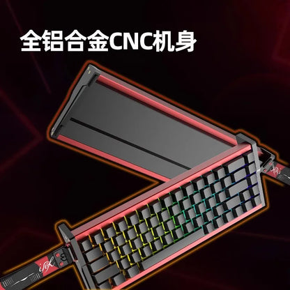 [NEW] IROK MG68 PIUS Keyboard MG68 ACE Magnetic Switch Mechanical Keyboard RGB 8K Gamer PC E-Sports Gaming Accessories Gift