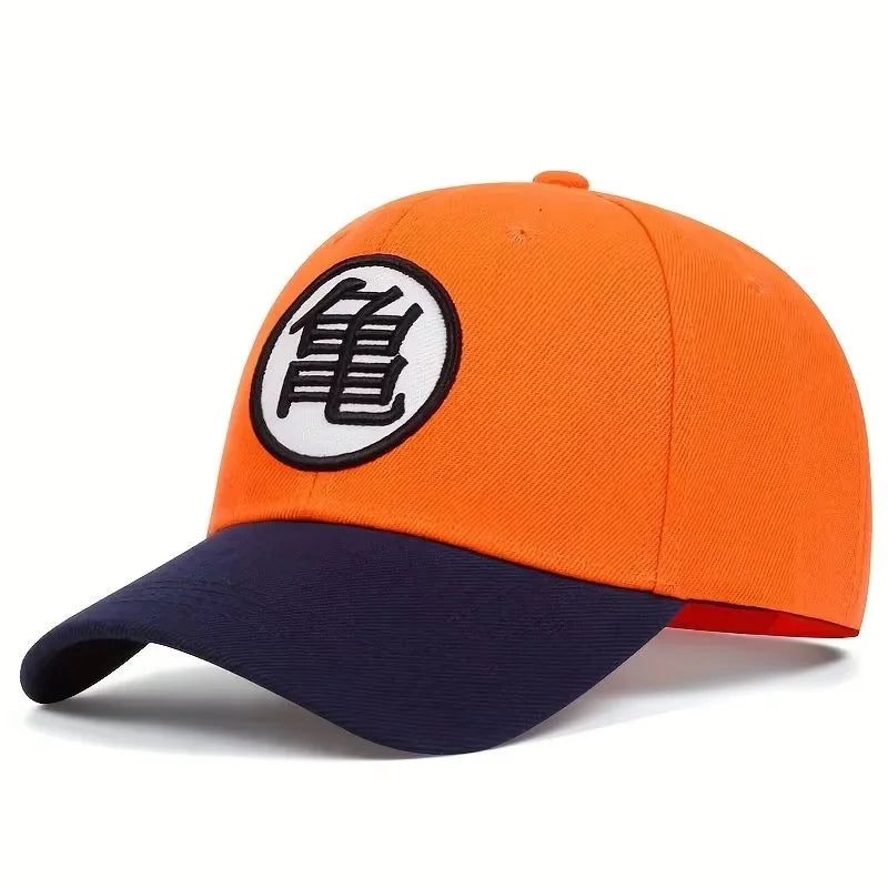 Dragon Ball Son Goku uniszex Gui Wu hímzéses baseball sapka tavaszi és őszi szabadtéri állítható alkalmi sapka napvédő sapka