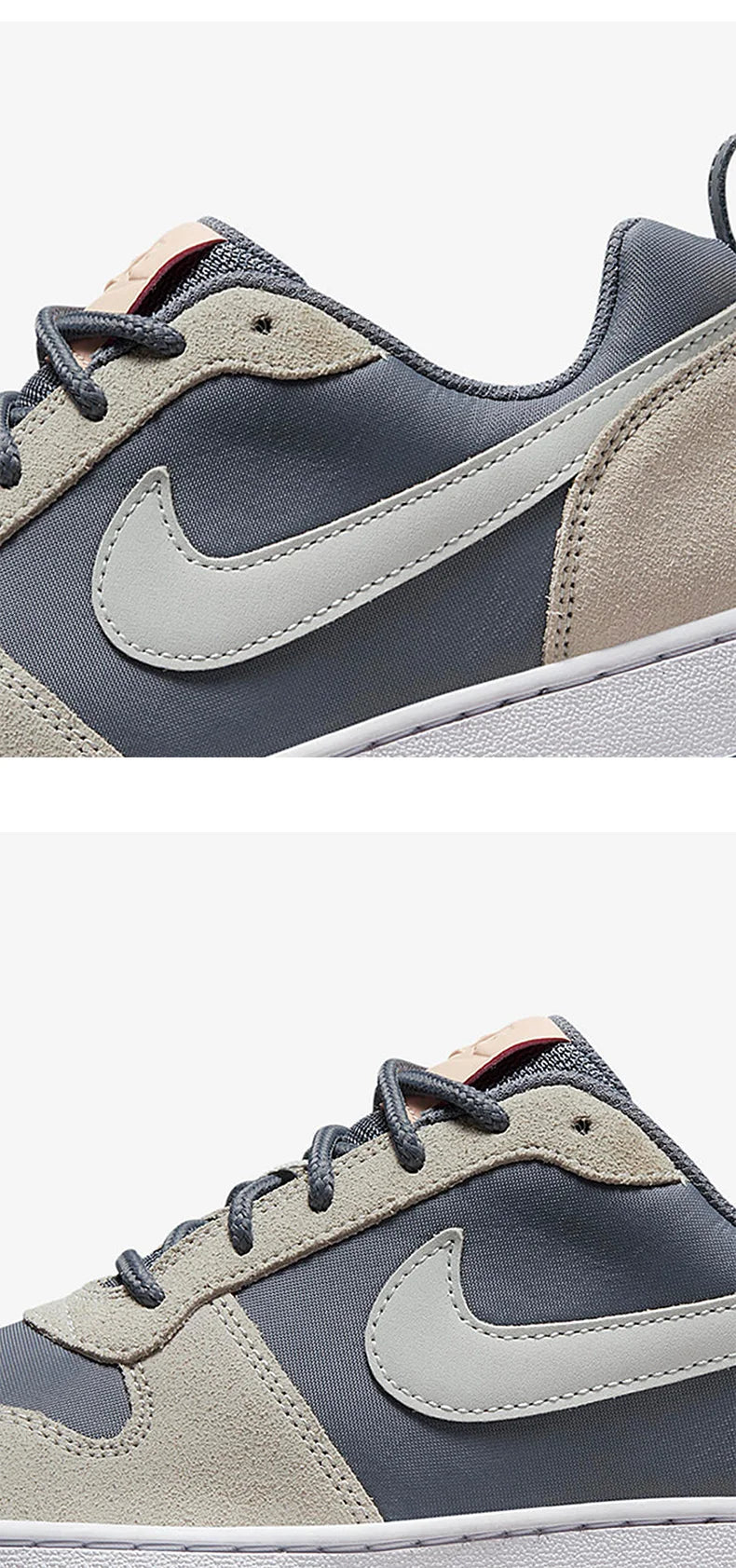 Nike Authentic Court Borough Sneakers sportive casual da uomo e da donna a tomaia bassa 861533-400
