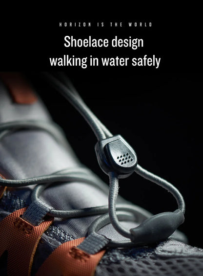 RAX New Men’s and Women’s Summer Hiking Shoes Breathable Upstream Shoes Trekking Aqua Shoes Outdoor Fishing Camping Sneakers for Men