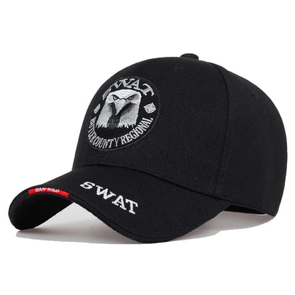 Hadsereg sapka férfi hímzett sas fekete baseball sapka férfiak Gorras Para Hombre női snapback csontszínű férfi taktikai sapka