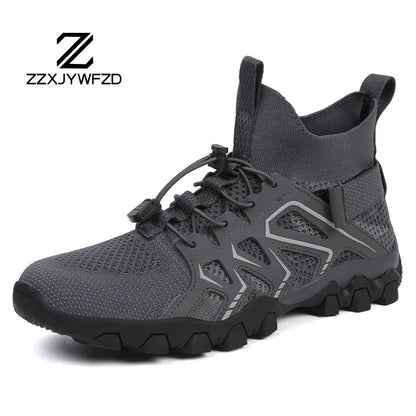 Unisex Breathable Quick-Drying Fishing Water Sport Shoes Summer Upstream Barefoot Aqua Boots Outdoor Non-Slip Women Beach Shoes
