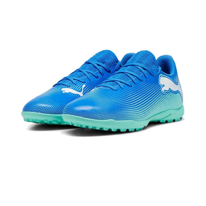 PUMA Men's TT Cleat Soccer Shoes 107943-01 One Piece Tongue Lace Up Football Boots