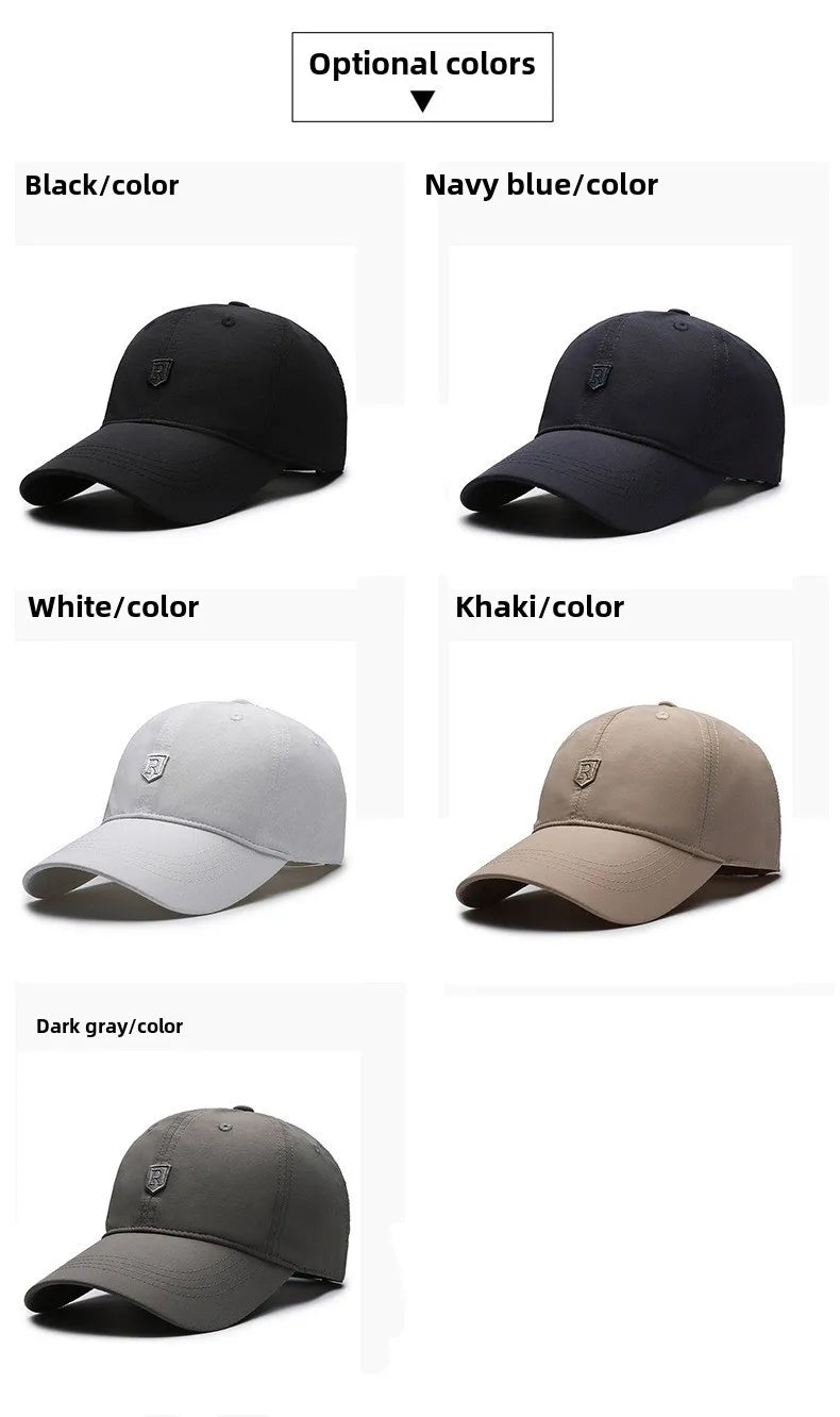 Men's /Women's Spring /Summer Thin Quick-drying Sun Hats Running Sports Baseball Caps Sunshade and Sunscreen Peaked Caps