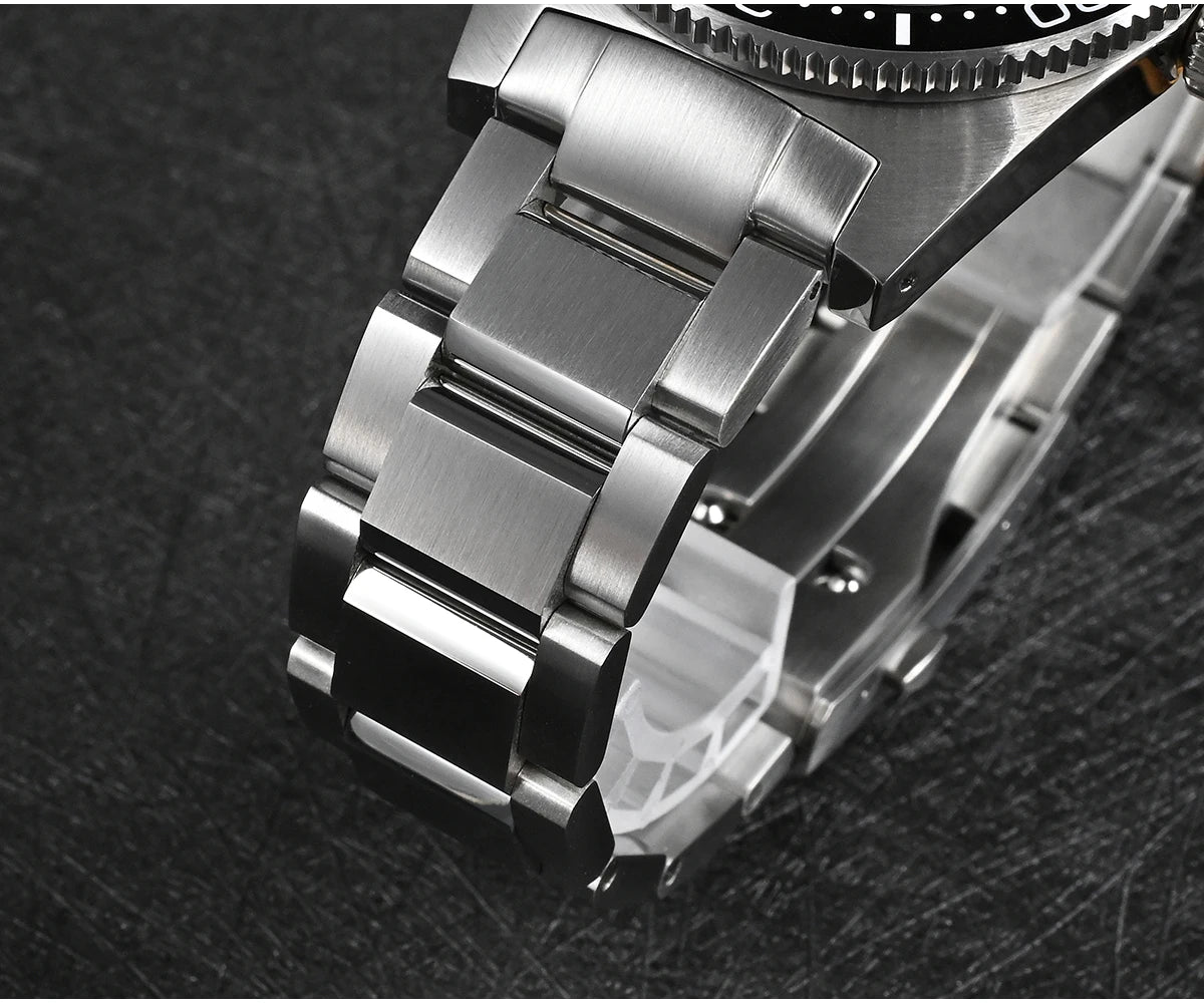 San Martin New 62mas 37mm Diver Men's Watch Classic Luxury Sapphire PT5000 SW200 Automatic Mechanical Watches Date 20Bar Luminous