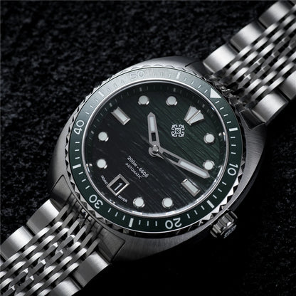 IXDAO IPOSE 2026 New Men's Automatic Mechanical Watch Poseidon Pattern Diving Watch 20Bar Stainless Steel BWG-9 Reloj Hombre
