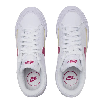 Nike Court Legacy Lift -korotettu pohja: luistamaton, mukava iskunvaimennus, kestävät klassiset lenkkarit DM7590-112