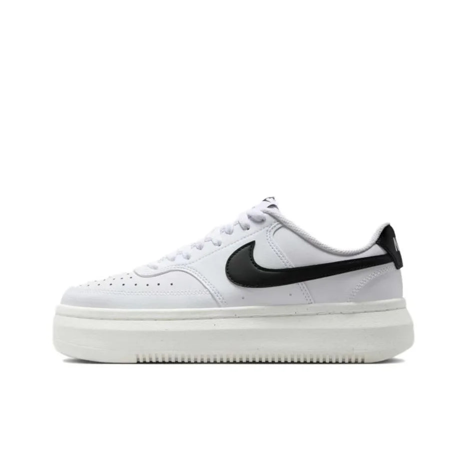 Nike Court Vision Alta naisten matalavartiset koripallokengät, pehmeät ja mukavat, kestävät, valkoiset/mustat DZ5394-107