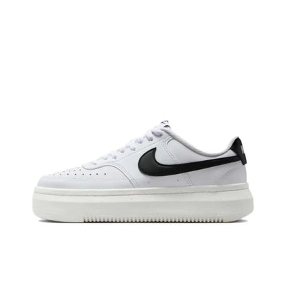 Nike Court Vision Alta naisten matalavartiset koripallokengät, pehmeät ja mukavat, kestävät, valkoiset/mustat DZ5394-107