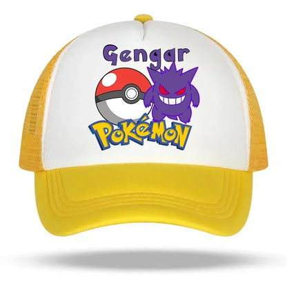 Pokemon Pikachu Baseball Cap Girls Women Hip Hop Yellow Hat Adult Lover Summer Sunhat Parent-child Outdoor Sport Shade Cap Gift