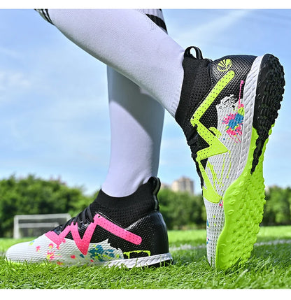Men New TF Football Boots Society Professional Comfortable Top Quality Male Soccer Shoes Adult Casual Ultralight Football Shoes