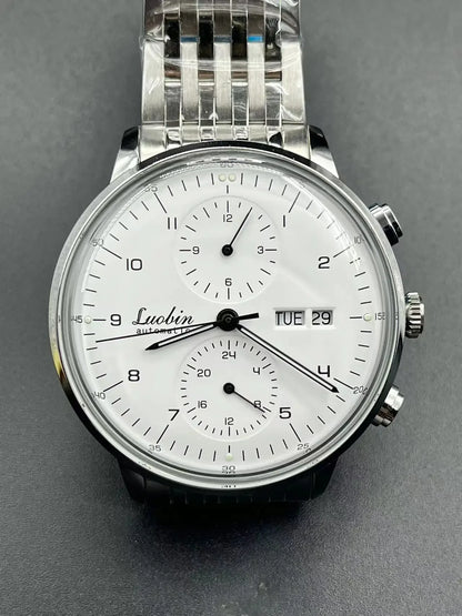 Luxury Men Watch Automatic Mechanical Watches Self Winding Business Stainless Steel Luminous Wristwatch Relojes Para Hombre 2020