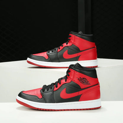 Nike Authentic AIR JORDAN 1 Pánske klasické športové voľnočasové tenisky 554724-074