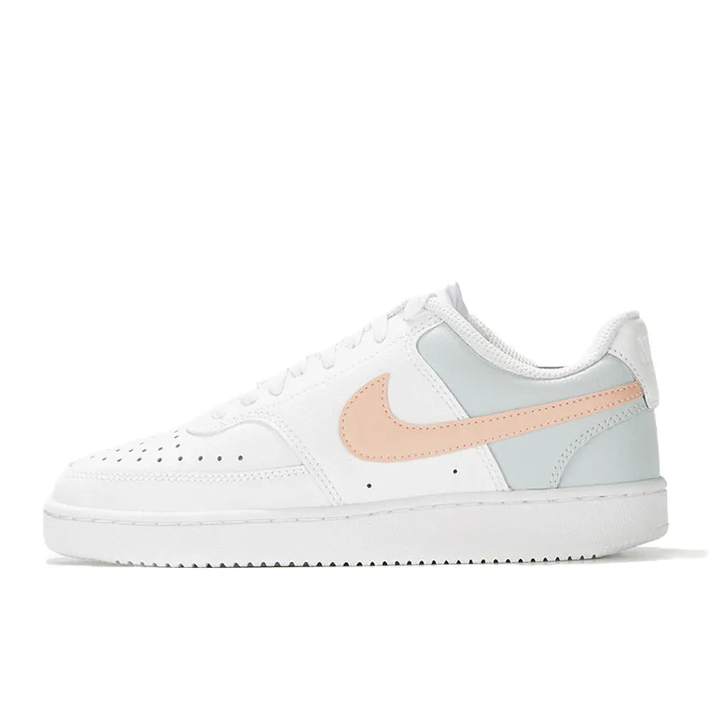 Nike Court Vision 1 Low Next Nature Mukava, monipuolinen ja kestävä matalavartinen tenniskenkä Naisten Valkoinen/Sininen DH3158-107