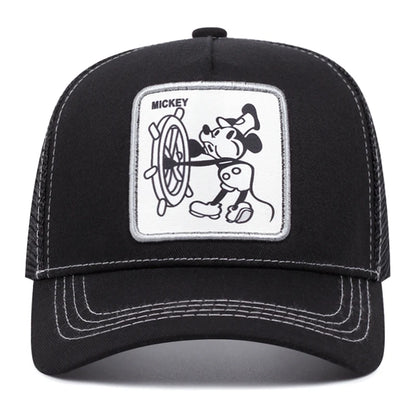 High Quality Brand Anime Cartoon Snapback Cotton Baseball Cap Men Women Hip Hop Dad Mesh Hat Trucker Hat Dropshipping