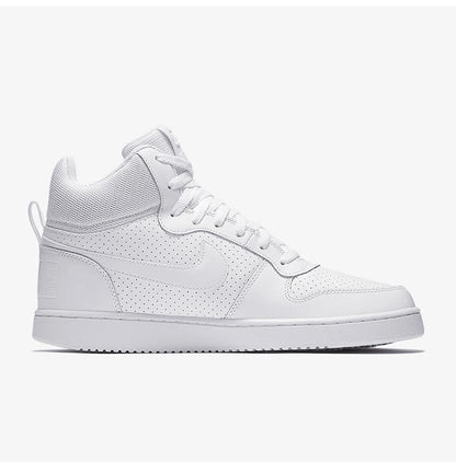 Baskets casual montantes pour homme Nike COURT BOROUGH MID authentiques, blanc pur, 838938-111