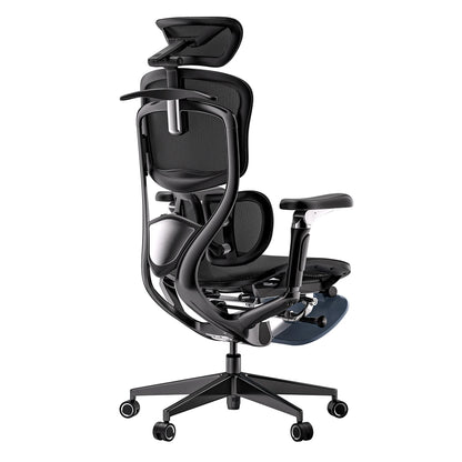 Ergonomic Computer Office Chair with Footrest, Comfortable Designer Executive Chair, Adjustable Luxury Swivel Gaming Chair for Home & Work