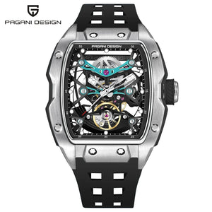 PAGANI DESIGN 2026 42MM New Alien Hollow Back Transparent Movement Luxury Men Watch Sapphire Glass Automatic Men Watches For Men
