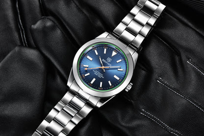 BENYAR 2026 New Mens Watches Top Brand Luxury Watch Men Automatic Mechanical Waterproof 50M Luminous Sports Wristwatch for Men