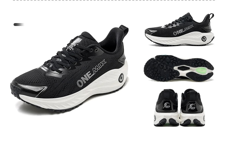 ONEMIX Casual Running Shoes Breathable Summer Jogging Shoes Lightweight Men's and Women's Gym Shoes Outdoor Cushion Sports Shoes