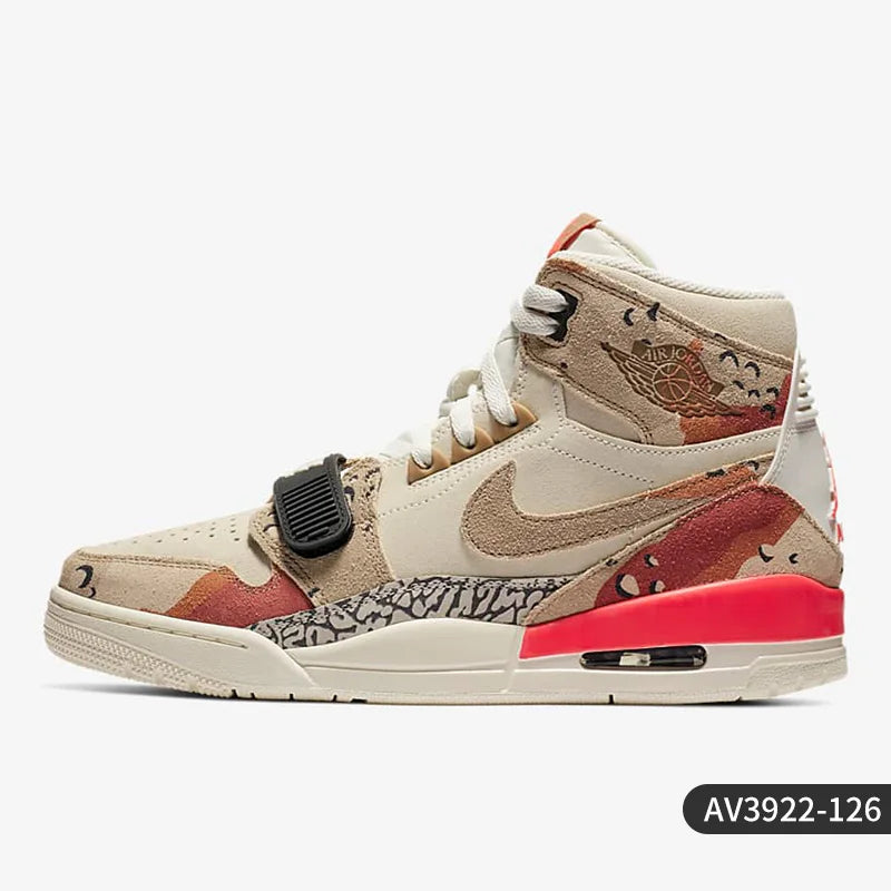 Nike Official Authentic AIR JORDAN Men's High-Top Sports Training Basketball Shoes AV3922-126