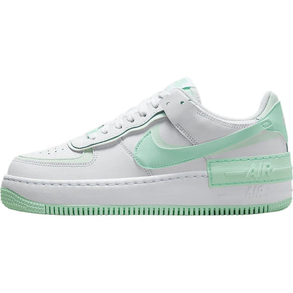 Nike ægte AIR FORCE 1 klassiske sneakers til kvinder med tyk sål og lavt skaft FZ3773-100