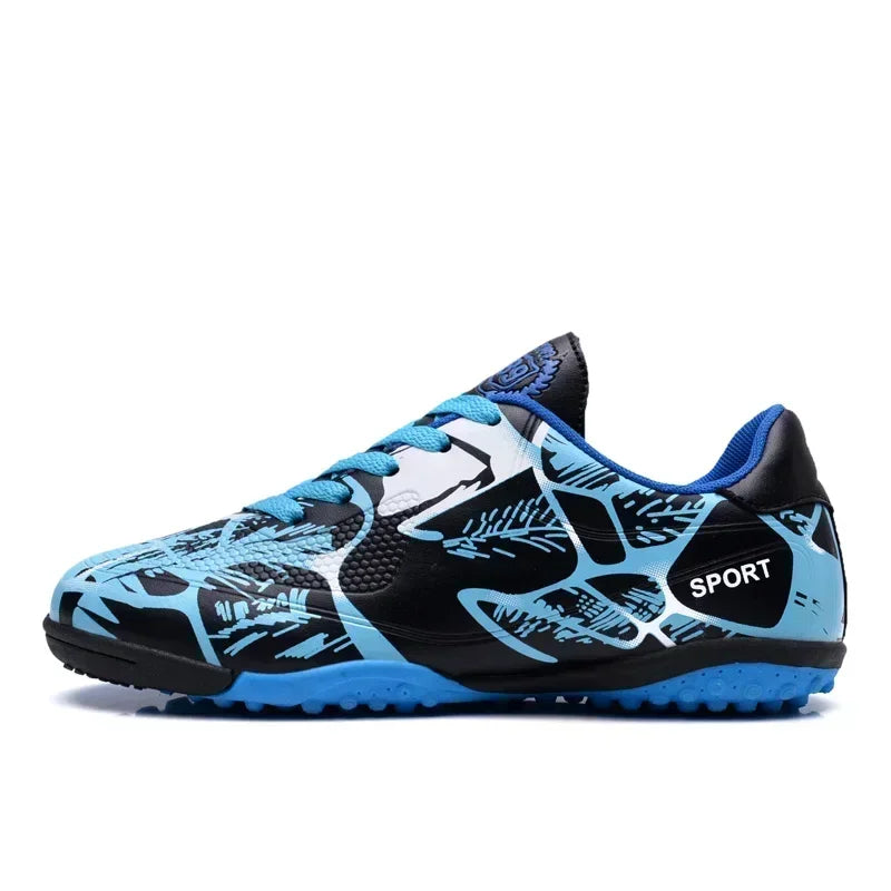 Nouvelles chaussures de football pour hommes et enfants, crampons professionnels pour adultes, chaussures de football ultralégères antidérapantes pour l'herbe, chaussures d'entraînement pour garçons, livraison directe