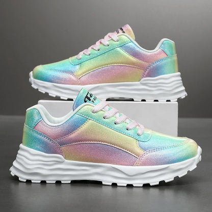 New summer fashionable women's sports shoes, versatile lightweight and durable running shoes, shock-absorbing daily walking shoes