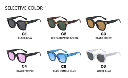 Ochelari de soare pătrați supradimensionați, la modă, de calitate superioară, cu protecție UV, pentru șofat, pentru bărbați și femei, cu personalitate, ochelari unisex