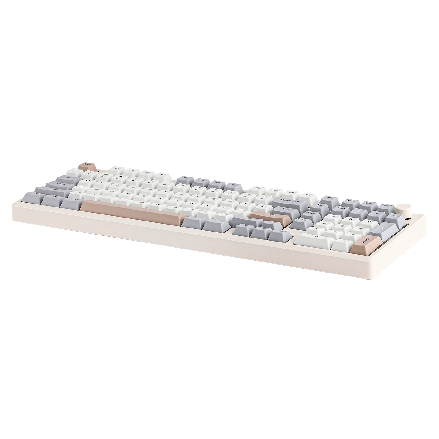 EPOMAKER Galaxy100 QMK/VIA 1800 ANSI Layout Aluminum Gasket Wired/BT5.0/2.4Ghz Mechanical Gaming Keyboard with 8000mAh Battery