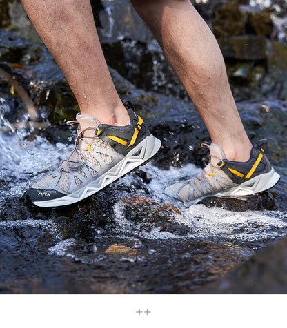 RAX New Men’s and Women’s Summer Hiking Shoes Breathable Upstream Shoes Trekking Aqua Shoes Outdoor Fishing Camping Sneakers for Men