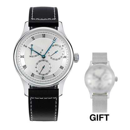 Men's Watch Pilot 40mm 1963 Automatic Mechanical Wristwatch Tianjin ST1780 Movement Army Designer Clock Men's Watches New 2024