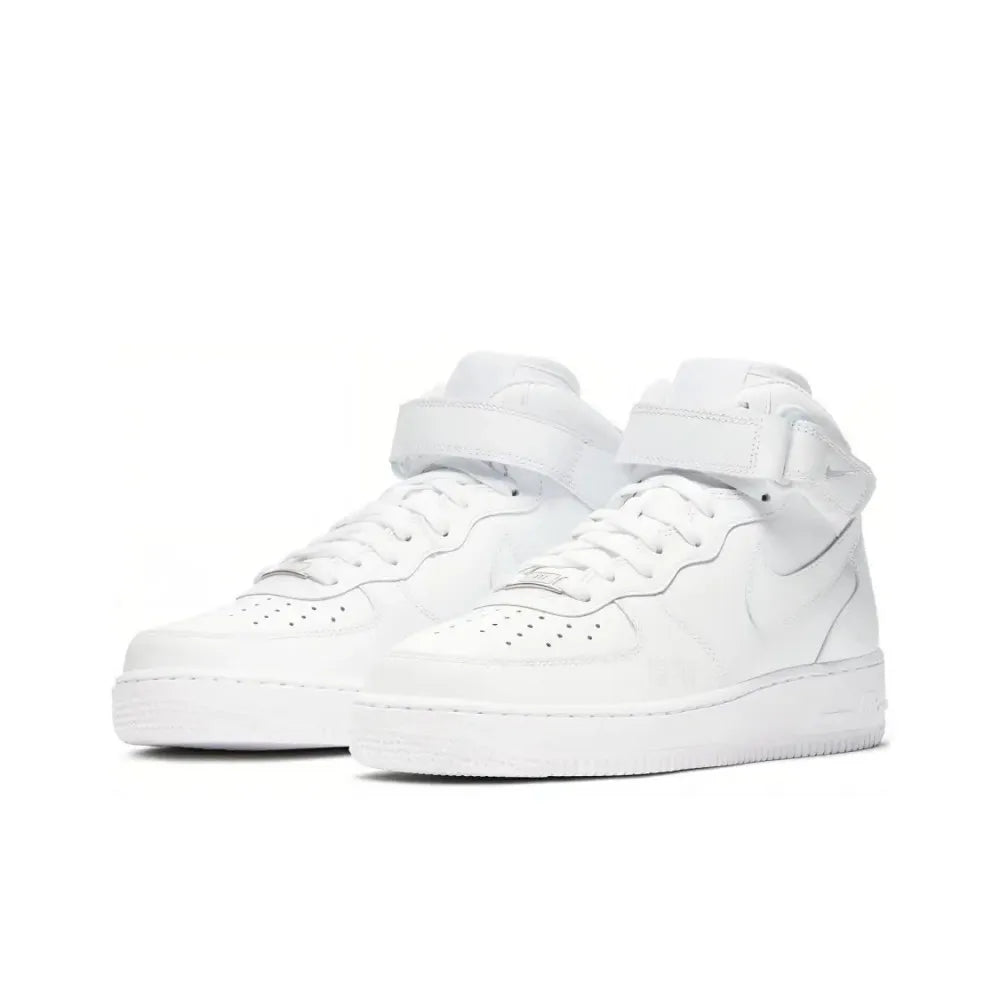 Nike Air Force 1 Mid Unisex-sneakers – klassiskt ankelstöd, dämpad komfort för mångsidig användning hela dagen DD9625-100