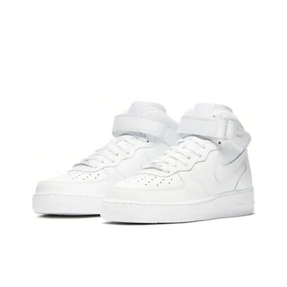 Nike Air Force 1 Mid Unisex-sneakers – klassiskt ankelstöd, dämpad komfort för mångsidig användning hela dagen DD9625-100