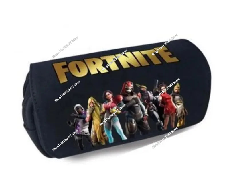 Fortnite Anime Character New Backpacks Cartoon Battle Royale Student 3-piece Set Book Bag Meal Box Pen Bag Anime Gifts