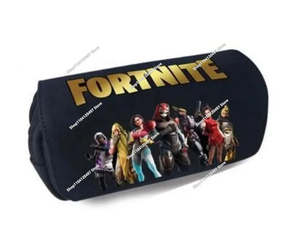 Fortnite Anime Character New Backpacks Cartoon Battle Royale Student 3-piece Set Book Bag Meal Box Pen Bag Anime Gifts