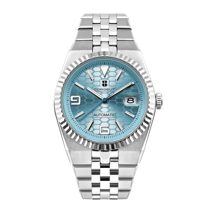 Custom Pilot Watch NH35 Automaattinen mekaaninen miesten kello Safiirikide Valaiseva 100 m vedenkestävä tyynymuotoinen kotelo Sukelluskello