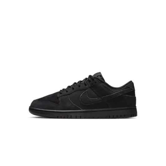 Nike Dunk Leather Retro SE Monipuoliset, mukavat, iskunvaimentavat, matalavartiset koripallokengät miehille ja naisille, musta IB6651-001