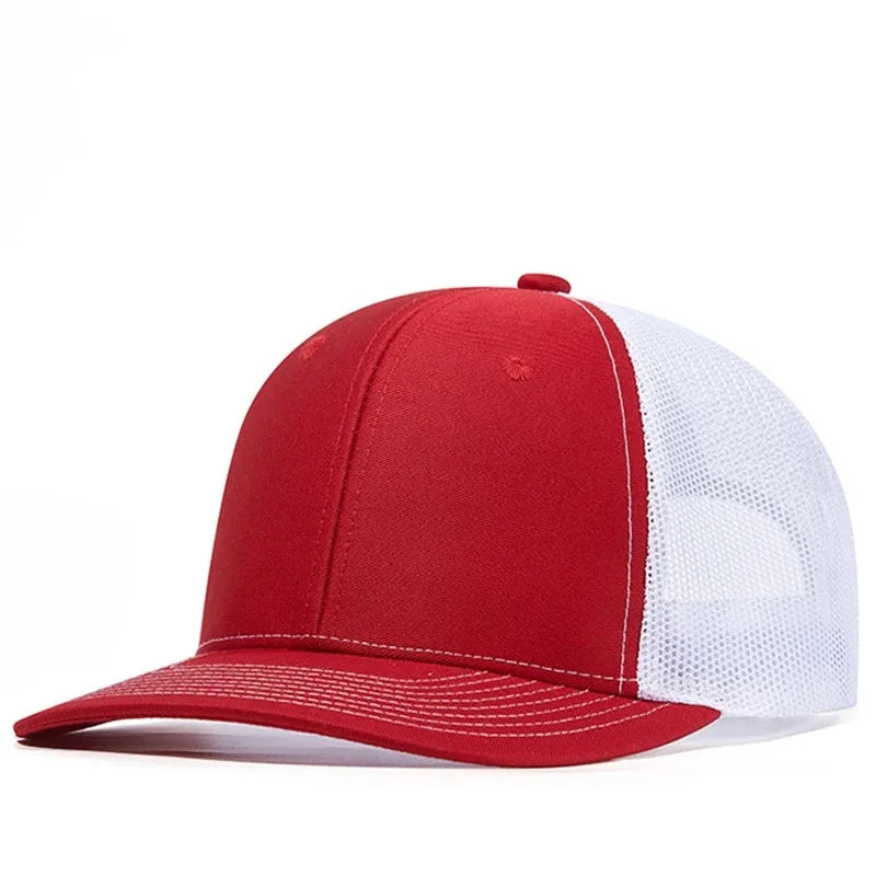 2026 New Hot Sale Unisex Cap Slight Curved Brim Style Trucker Hat Men & Women Casual Outdoor Breathable Summer Cap