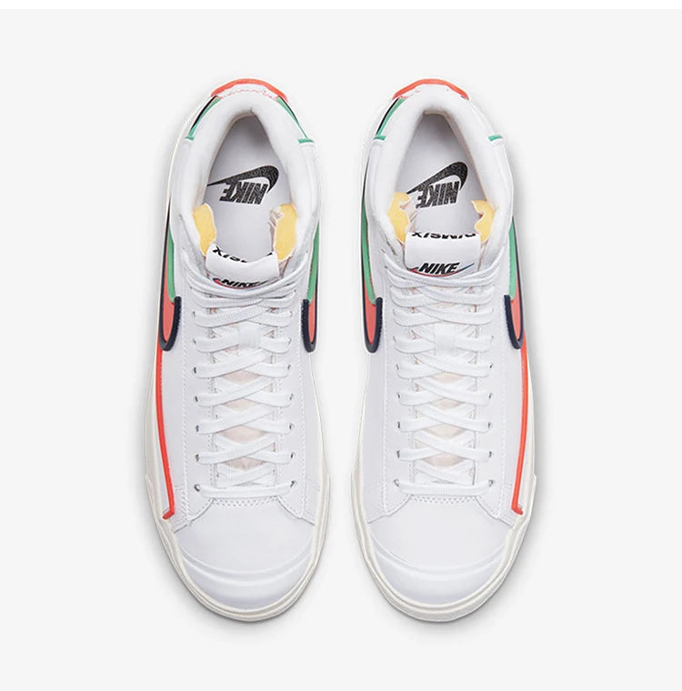Nike alkuperäiset BLAZER Trail Blazer -naisten klassiset korkeavartiset urheilu- ja vapaa-ajan kenkä DC1746-103
