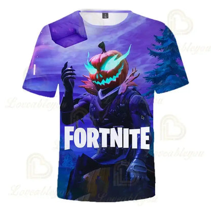 Fortnite Men and Women Victory Children's Wear Battle Royale 3d Swearshirt Boys Girls Clothes Tops Kids T-shirt Hero Teen Tops