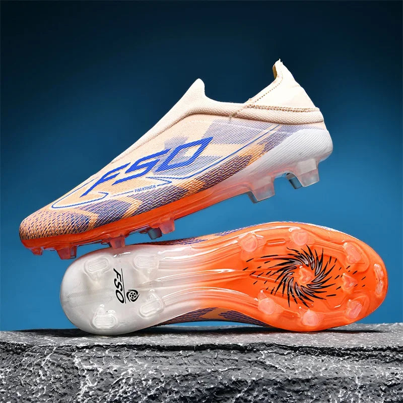 Chaussures de Football pour hommes, bottes de Football ultralégères pour adultes, crampons d'intérieur, antidérapants, Fg sur gazon, confortables, nouvelle collection