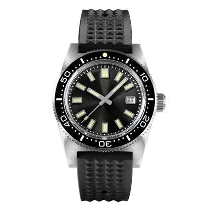 San Martin New 62mas 37mm Diver Men's Watch Classic Luxury Sapphire PT5000 SW200 Automatic Mechanical Watches Date 20Bar Luminous