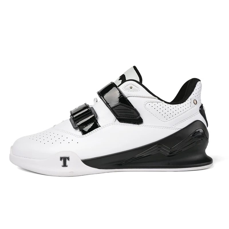 Zapatillas profesionales de halterofilia cómodas para entrenamiento de sentadillas en interior, duraderas, antideslizantes y diseñadas para levantamientos intensos