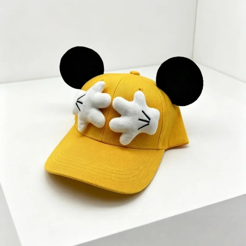 Anime Mouse Hot Sale Parent-Child Children's Baseball Cap Cartoon Big Eared Casual Sports Snapback Hat for Boys and Girls Gift