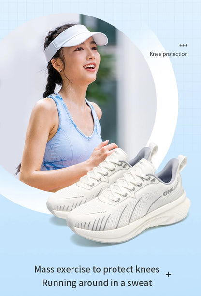 ONEMIX Nové běžecké boty s vrchním polstrováním pro muže – sportovní tréninkové boty pro outdoorové aktivity – protiskluzové a odolné tenisky pro muže