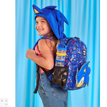 Children's Meal Bag, Large Sonic Backpack, Stress Relieving Backpack, Pencil Case, Super Hedgehog, Large Capacity Backpack, Gift