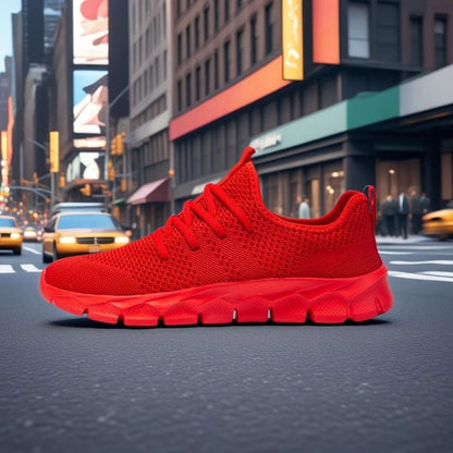 Sneakers til mænd i let mesh, damesko, casual flade sko, løbesko til mænd, bløde tennissko, åndbare herresneakers